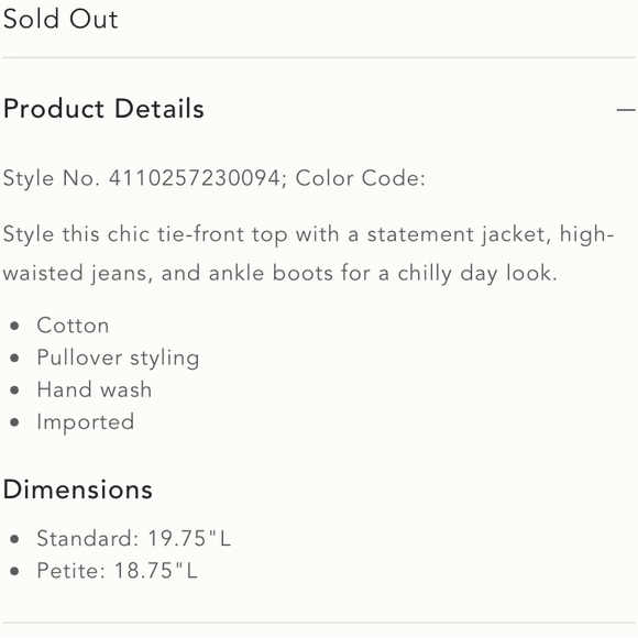 NWT ANTHROPOLOGIE TWIST FRONT V-NECK BLOUSE - Picture 10 of 10